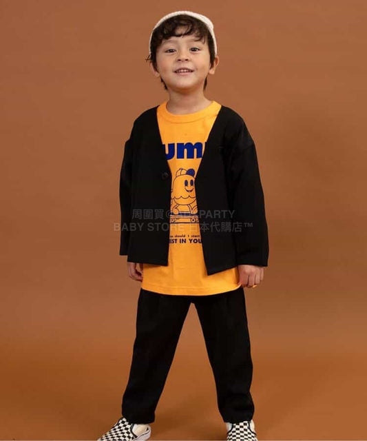 日本童裝 BREEZE 休閒正裝兩件套裝 80-160cm 男童款 冬季 OUTERWEAR PANTS 面試/宴會/表演