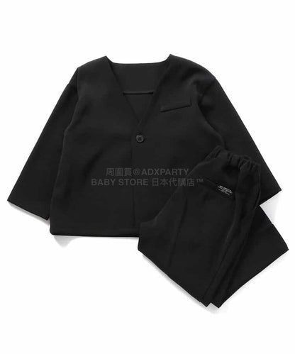 日本童裝 BREEZE 休閒正裝兩件套裝 80-160cm 男童款 冬季 OUTERWEAR PANTS 面試/宴會/表演