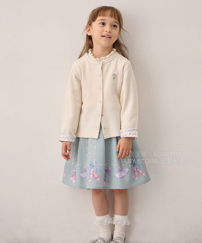 日本童裝 aF#a325 超靚內襯簡約外套 100-160cm 女童款 秋季 OUTERWEAR