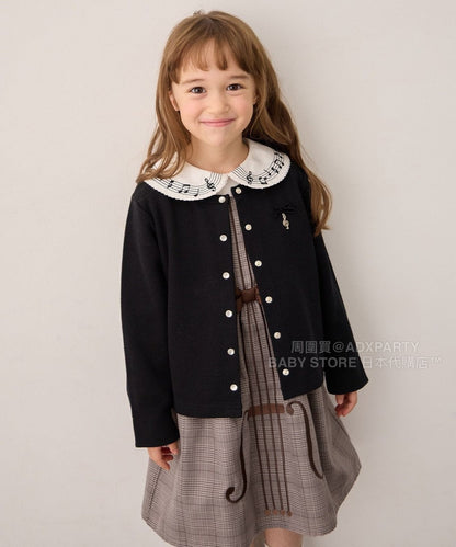日本童裝 aF#a325 超靚內襯簡約外套 100-160cm 女童款 秋季 OUTERWEAR