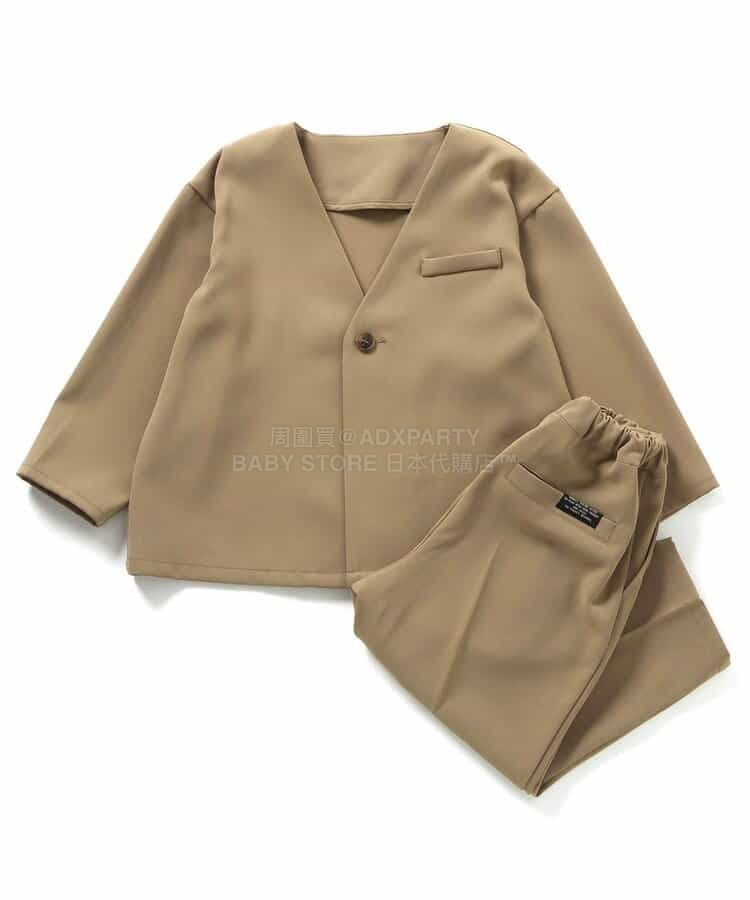 日本童裝 BREEZE 休閒正裝兩件套裝 80-160cm 男童款 冬季 OUTERWEAR PANTS 面試/宴會/表演