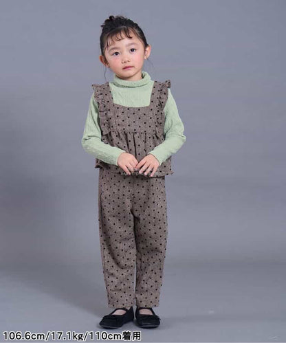 日本童裝 SERAPH麻花提花高領上衣 80-140cm 女童款 秋季 TOPS