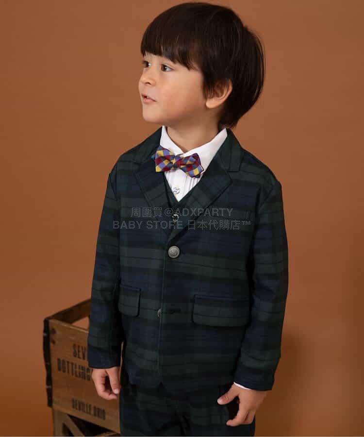 日本童裝 BREEZE 西裝外套 90-130cm 男童款 冬季 OUTERWEAR 面試/宴會/表演