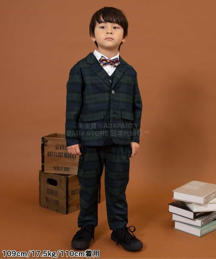日本童裝 BREEZE 西裝外套 90-130cm 男童款 冬季 OUTERWEAR 面試/宴會/表演