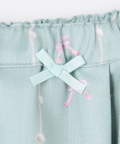 日本童裝 aF#a325 可愛印花短裙 110-160cm 女童款 秋季 SKIRTS