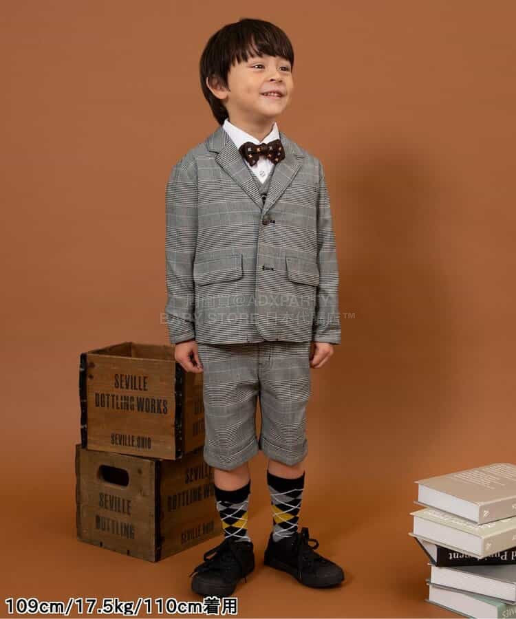 日本童裝 BREEZE 西裝外套 90-130cm 男童款 冬季 OUTERWEAR 面試/宴會/表演