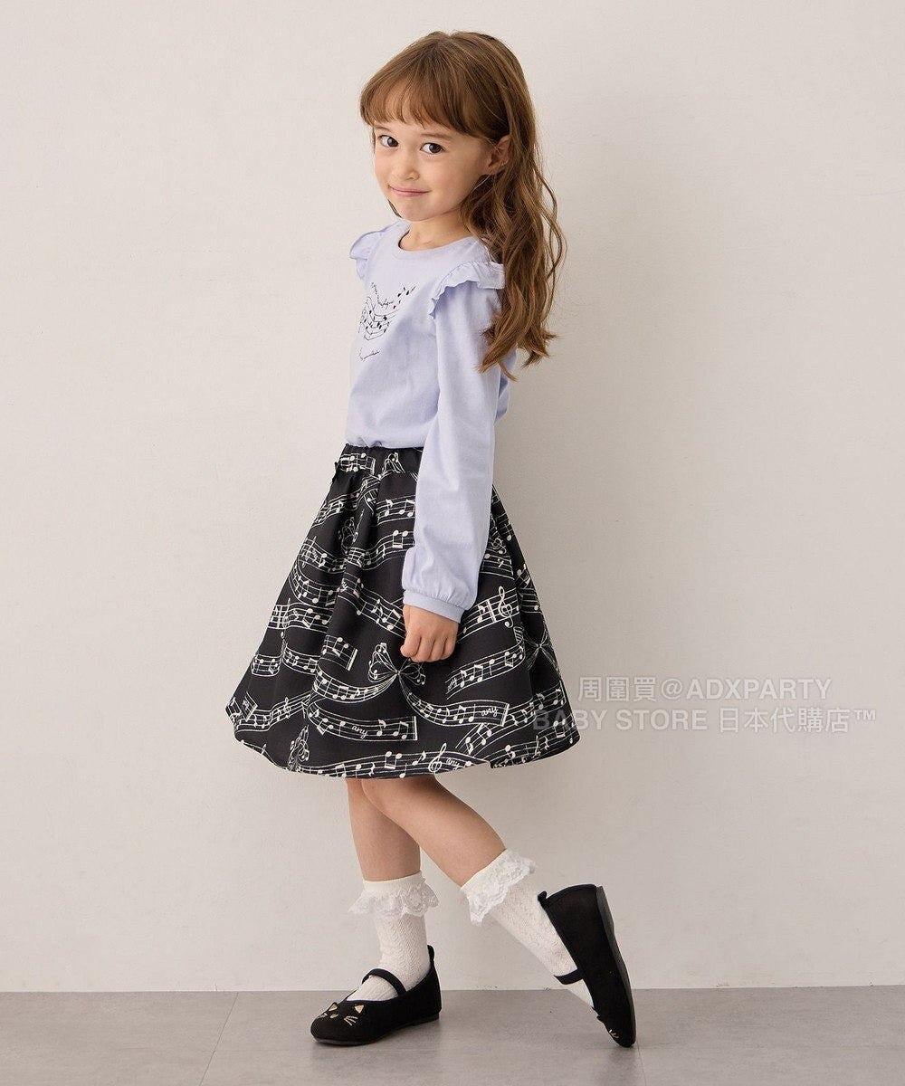 日本童裝 aF#a325 可愛印花短裙 110-160cm 女童款 秋季 SKIRTS