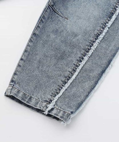 日本童裝 BREEZE 側邊流蘇牛仔褲 80-140cm 女童款 冬季 PANTS