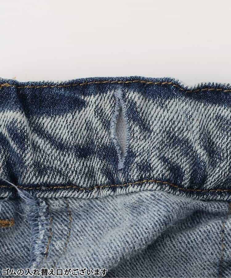 日本童裝 BREEZE 側邊流蘇牛仔褲 80-140cm 女童款 冬季 PANTS