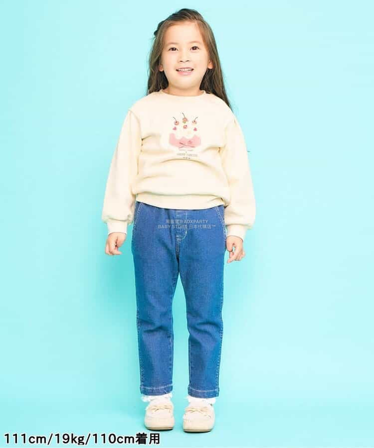 日本童裝 SERAPH 立體圖案衛衣 80-140cm 女童款 秋季 TOPS