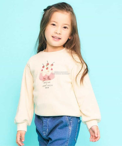 日本童裝 SERAPH 立體圖案衛衣 80-140cm 女童款 秋季 TOPS