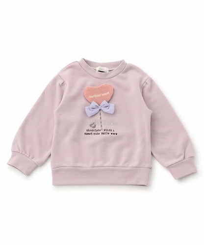 日本童裝 SERAPH 立體圖案衛衣 80-140cm 女童款 秋季 TOPS