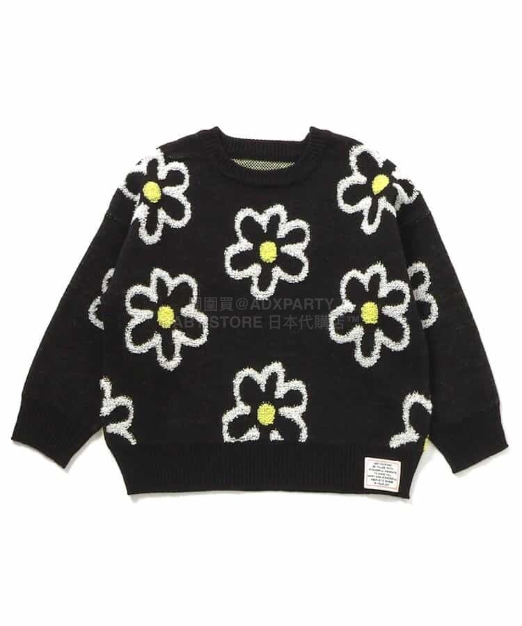 日本童裝 BREEZE 圖案針織衫 80-140cm 女童款 冬季 TOPS