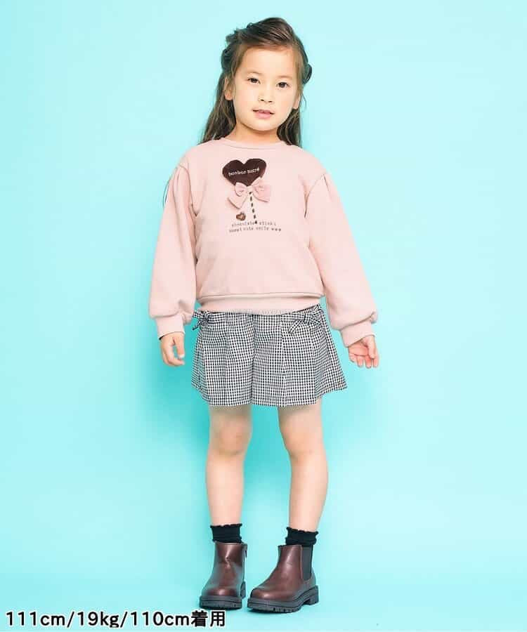 日本童裝 SERAPH 立體圖案衛衣 80-140cm 女童款 秋季 TOPS