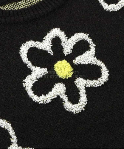 日本童裝 BREEZE 圖案針織衫 80-140cm 女童款 冬季 TOPS