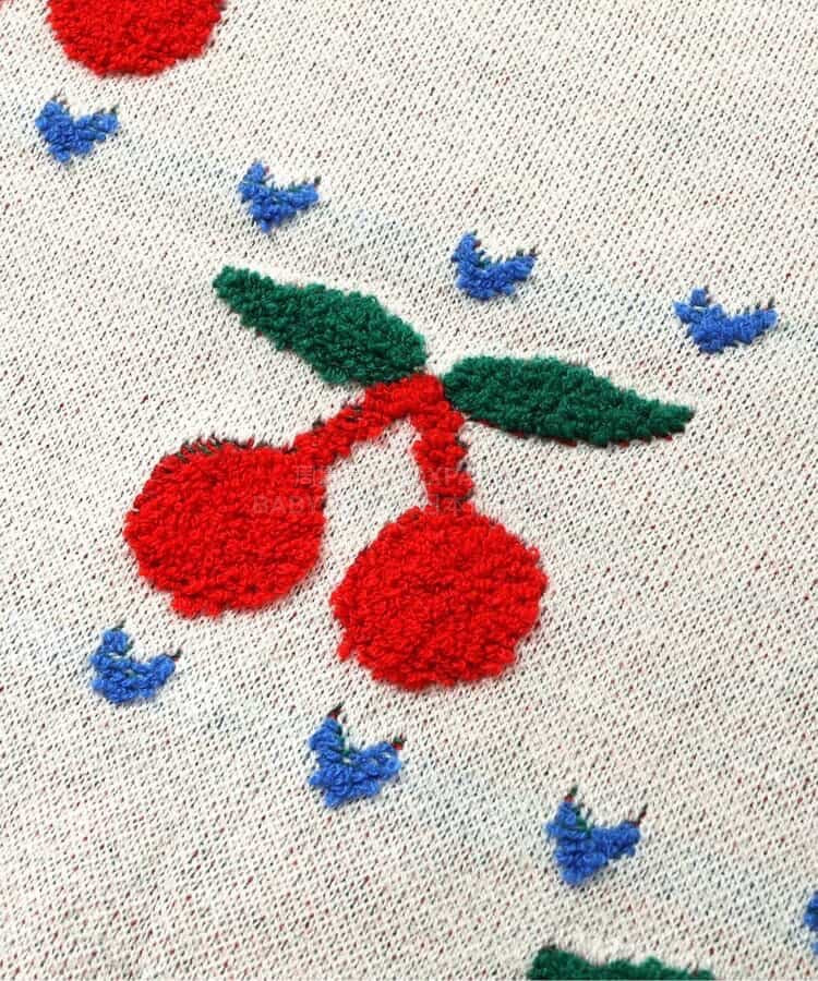 日本童裝 BREEZE 圖案針織衫 80-140cm 女童款 冬季 TOPS