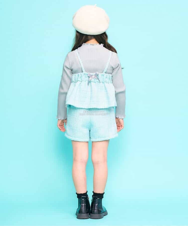 日本童裝 SERAPH 吊帶上衣兩件套裝 80-140cm 女童款 秋季 TOPS