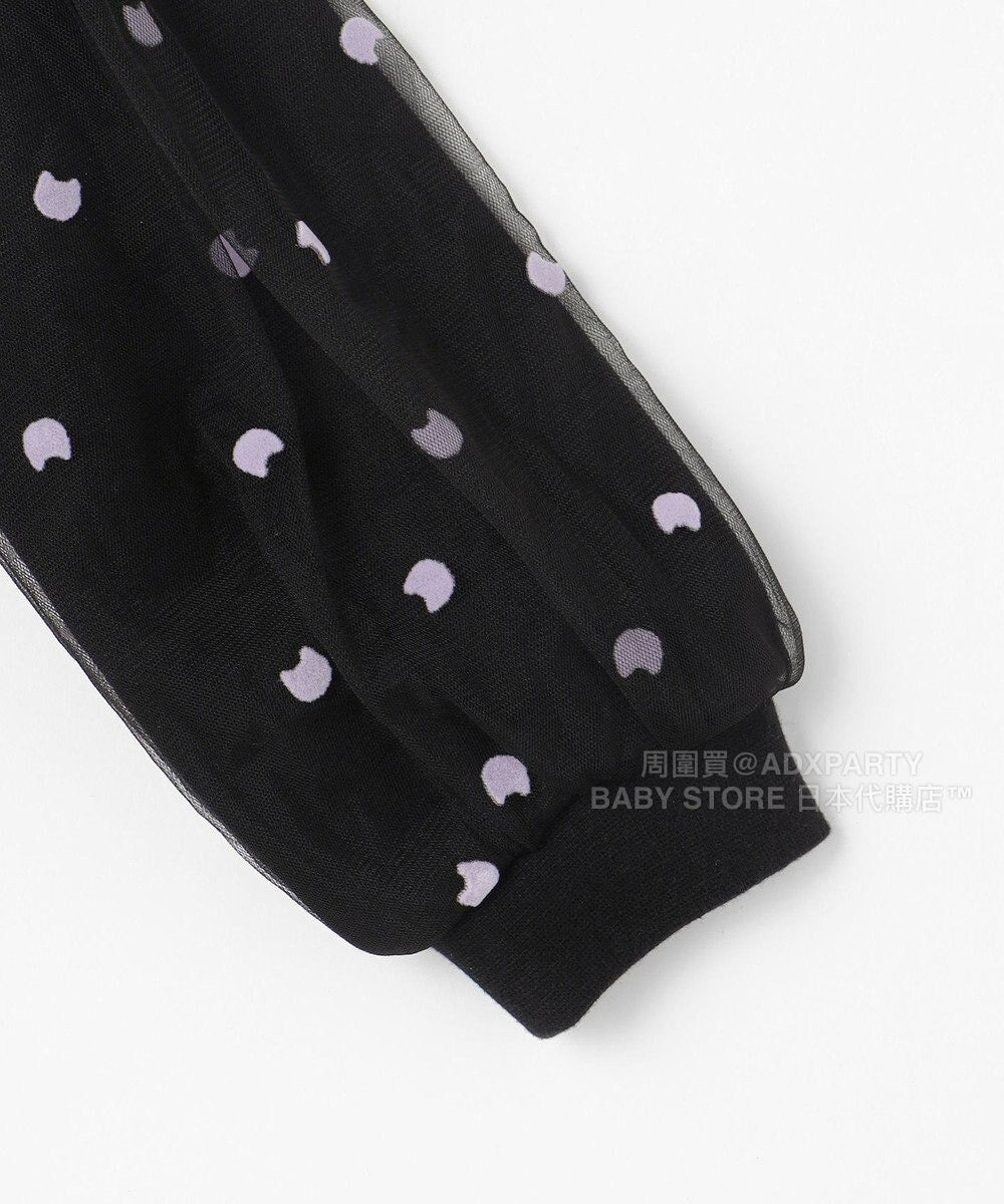 日本童裝 aF#a325 網紗泡泡袖衛衣 110-160cm 女童款 秋季 TOPS