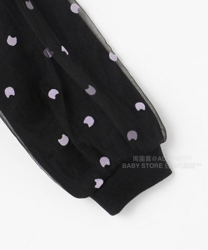 日本童裝 aF#a325 網紗泡泡袖衛衣 110-160cm 女童款 秋季 TOPS
