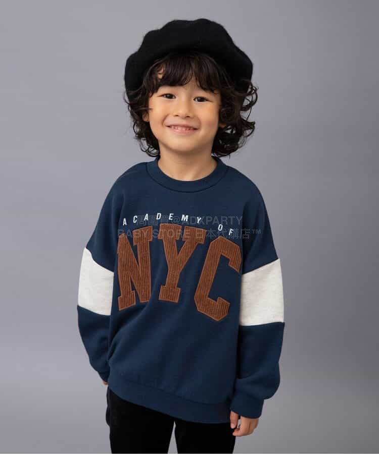 日本童裝 BREEZE 印花衛衣 90-160cm 男童款 冬季 TOPS 聖誕紅/新年紅