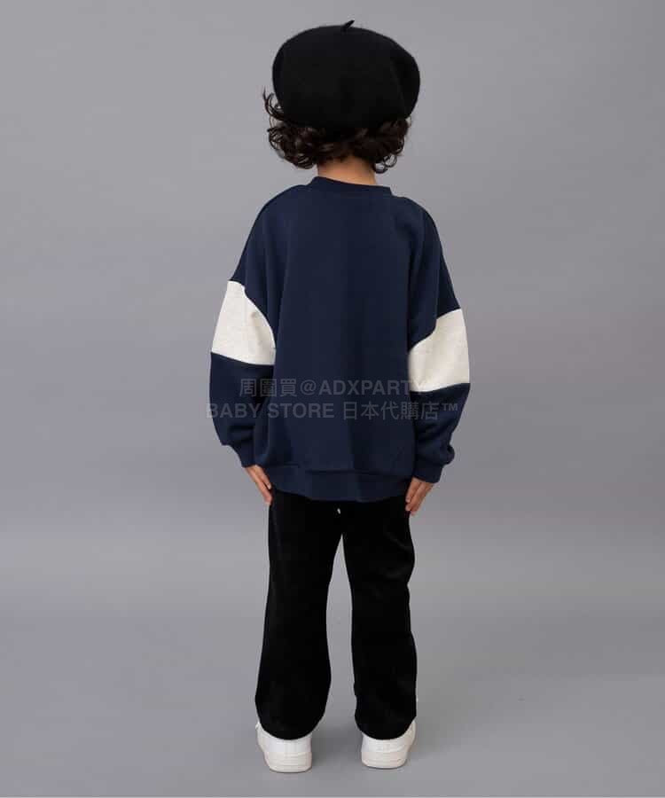 日本童裝 BREEZE 印花衛衣 90-160cm 男童款 冬季 TOPS 聖誕紅/新年紅