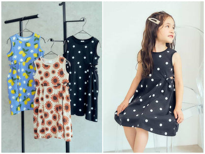 日本童裝 apres les cours 小露腰連身裙 80-140cm 女童款 夏季 DRESSES
