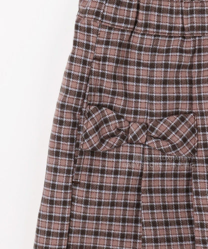 日本童裝 aF#a325 格仔短褲 110-160cm 女童款 秋季 PANTS