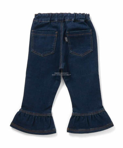 日本童裝 SERAPH 裙邊七分褲 80-140cm 女童款 秋季 PANTS