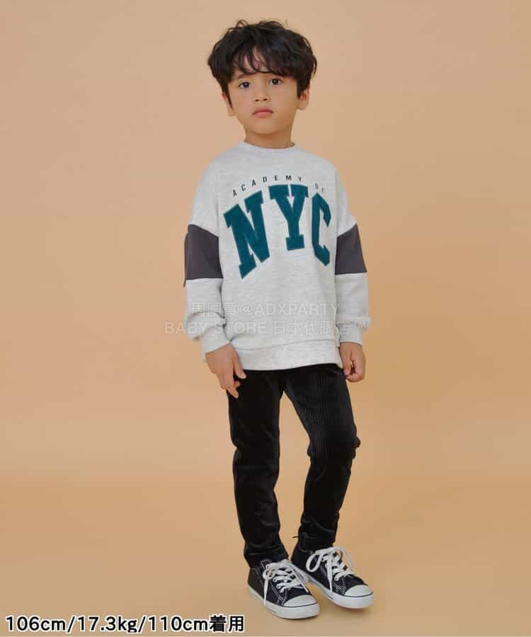 日本童裝 BREEZE 印花衛衣 90-160cm 男童款 冬季 TOPS 聖誕紅/新年紅