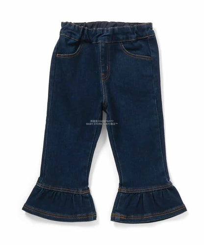 日本童裝 SERAPH 裙邊七分褲 80-140cm 女童款 秋季 PANTS