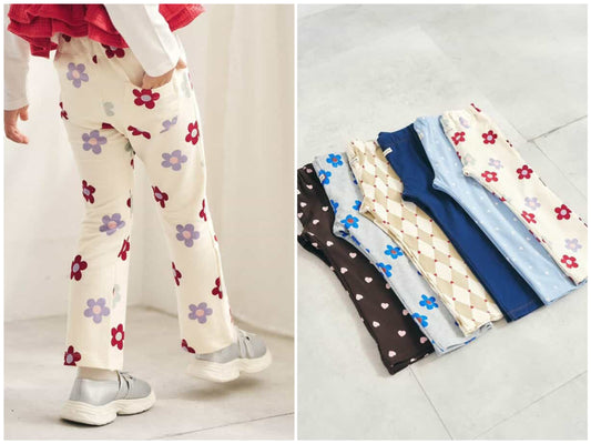 日本童裝 apres les cours 喇叭褲 80-130cm 男童款/女童款 秋季 PANTS