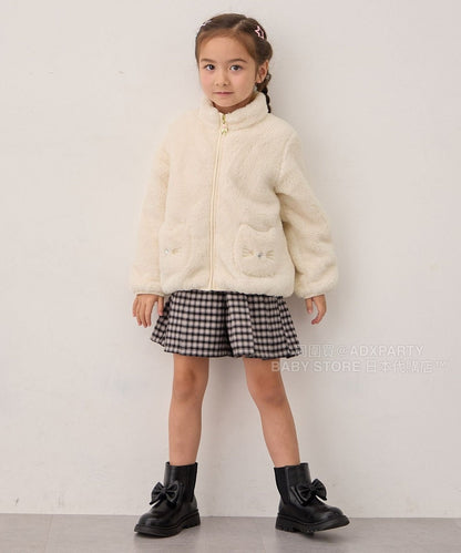 日本童裝 aF#a325 格仔短褲 110-160cm 女童款 秋季 PANTS