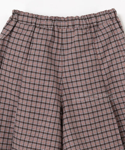 日本童裝 aF#a325 格仔短褲 110-160cm 女童款 秋季 PANTS