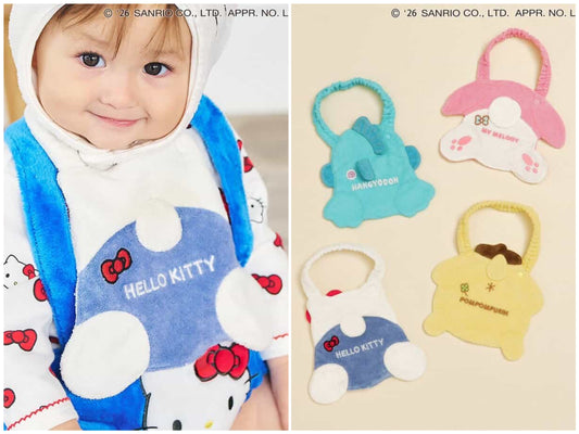 日本直送 apres les cours x Sanrio 口水巾 初生嬰兒 日常用品 萬聖節 Cosplay服裝 Halloween攪鬼特輯