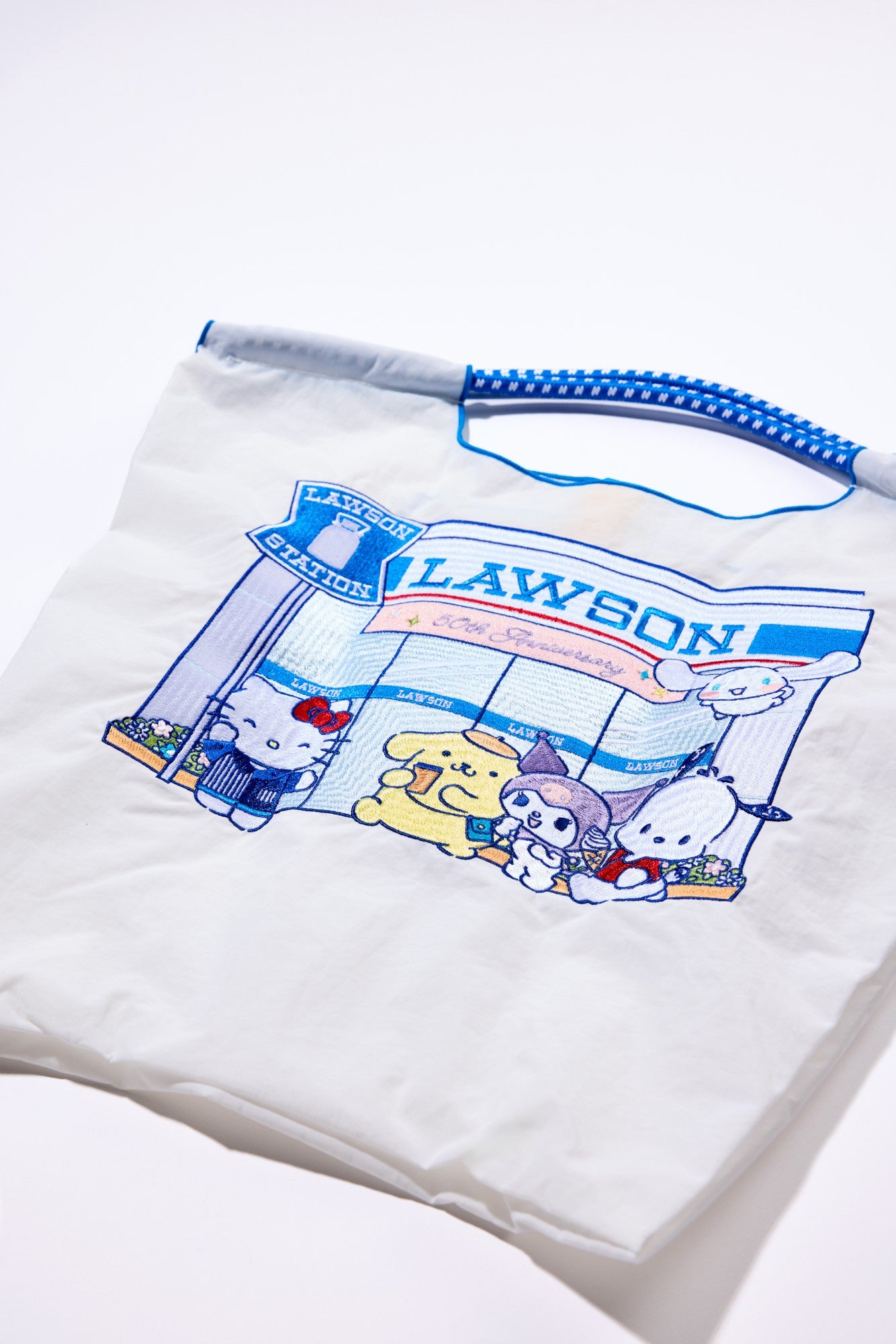 日本直送 Ball&Chain Lawson 50週年 x Sanrio 刺繡環保袋 Size M 包系列