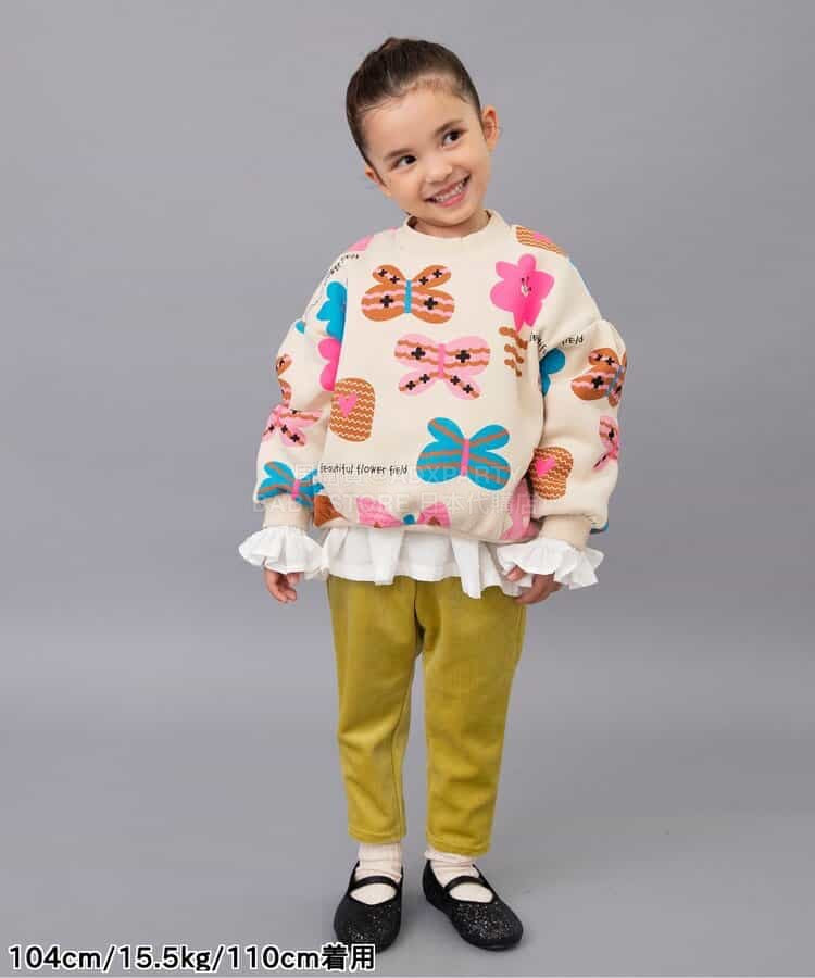 日本童裝 BREEZE 抓毛衛衣 80-140cm 女童款 冬季 TOPS