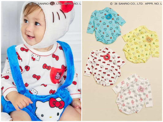 日本童裝 apres les cours x Sanrio 連衣 70-80cm 男童款/女童款 初生嬰兒 秋季 Jumpsuit  萬聖節 Cosplay服裝 Halloween攪鬼特輯