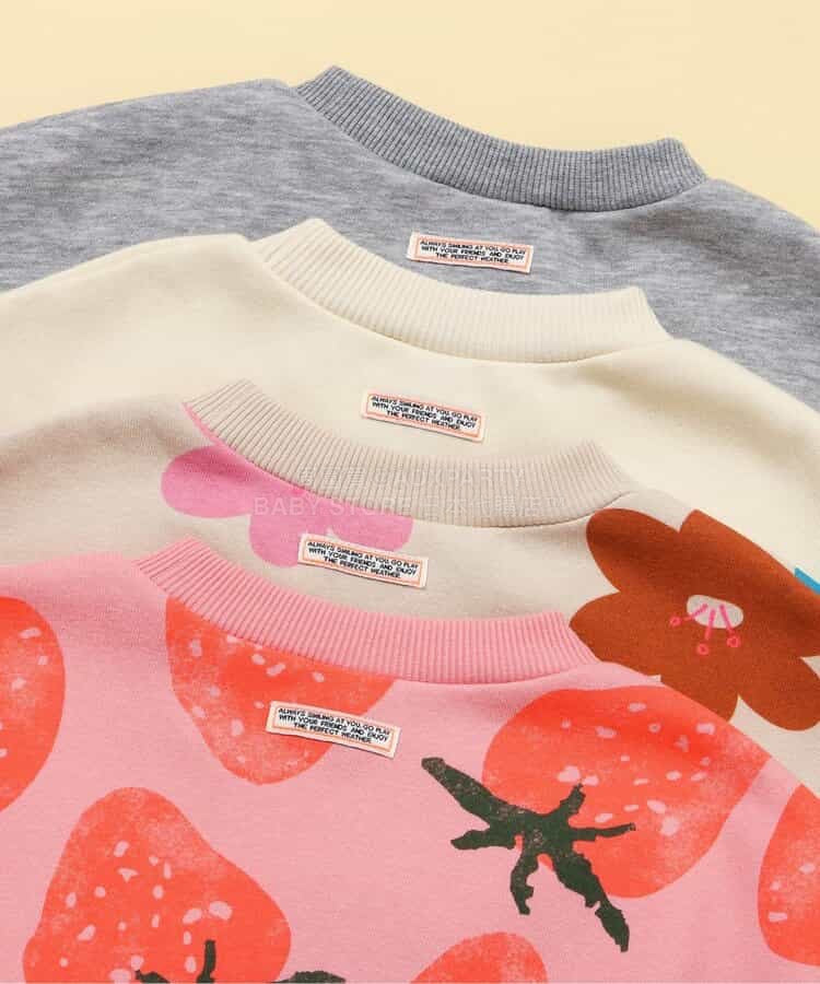 日本童裝 BREEZE 抓毛衛衣 80-140cm 女童款 冬季 TOPS