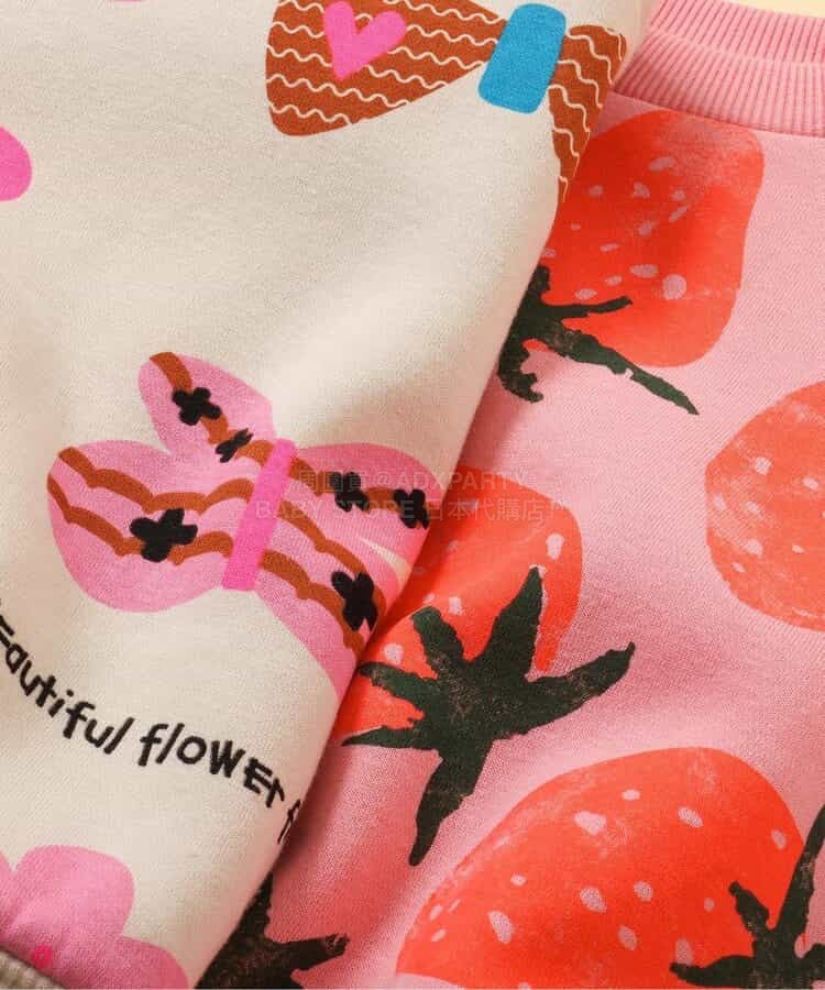 日本童裝 BREEZE 抓毛衛衣 80-140cm 女童款 冬季 TOPS