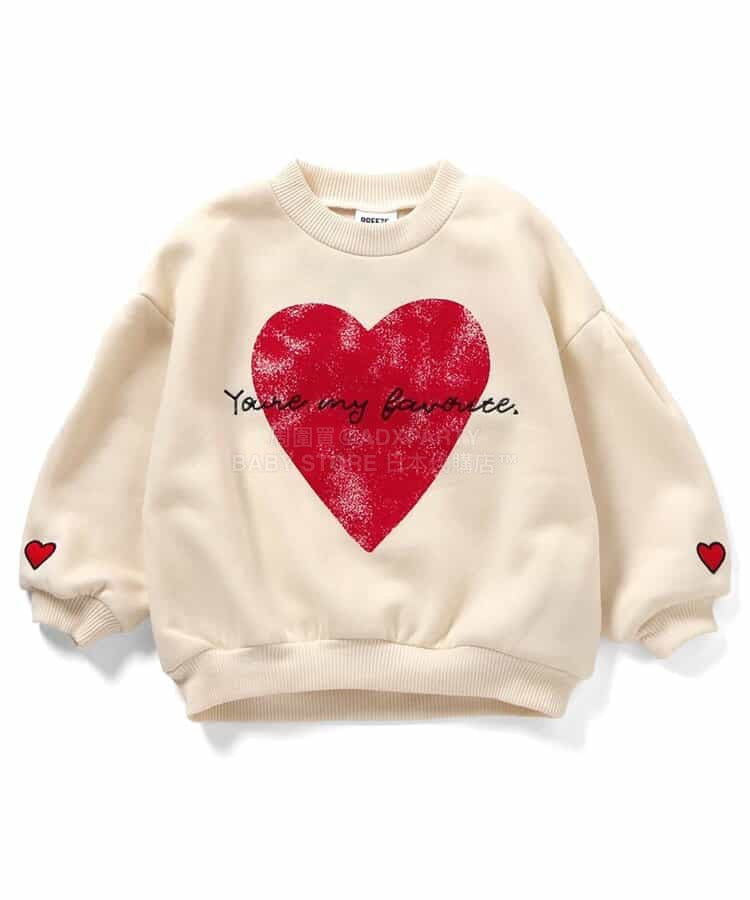 日本童裝 BREEZE 抓毛衛衣 80-140cm 女童款 冬季 TOPS