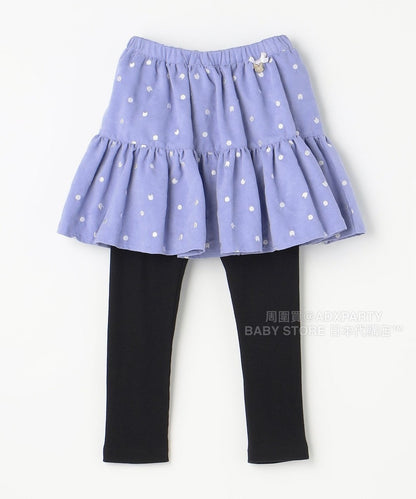 日本童裝 aF#a325 假兩件裙連打底褲 90-140cm 女童款 秋季  SKIRTS PANTS