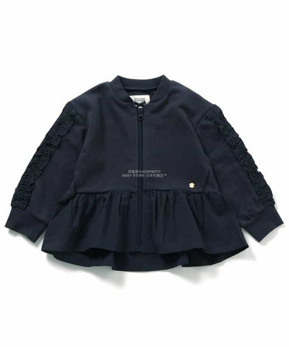 日本童裝 SERAPH 荷葉邊袖子外套 80-140cm 女童款 秋季 OUTERWEAR