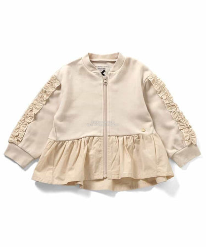 日本童裝 SERAPH 荷葉邊袖子外套 80-140cm 女童款 秋季 OUTERWEAR