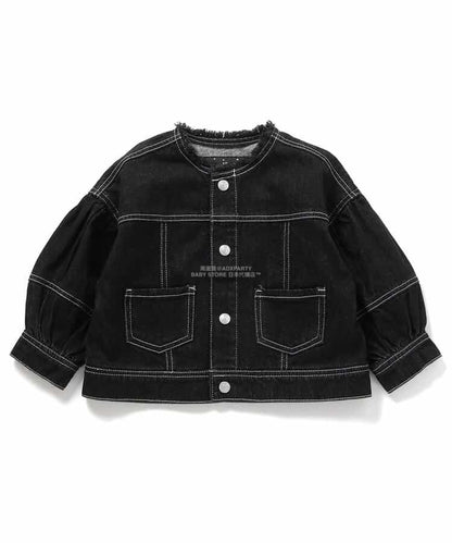 日本童裝 SERAPH 牛仔外套 80-140cm 女童款 秋季 OUTERWEAR