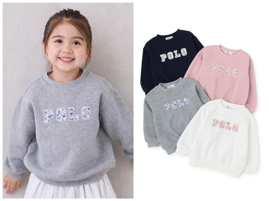 日本童裝 pe#main x POLO 衛衣 80-130cm 女童款 秋季 TOPS