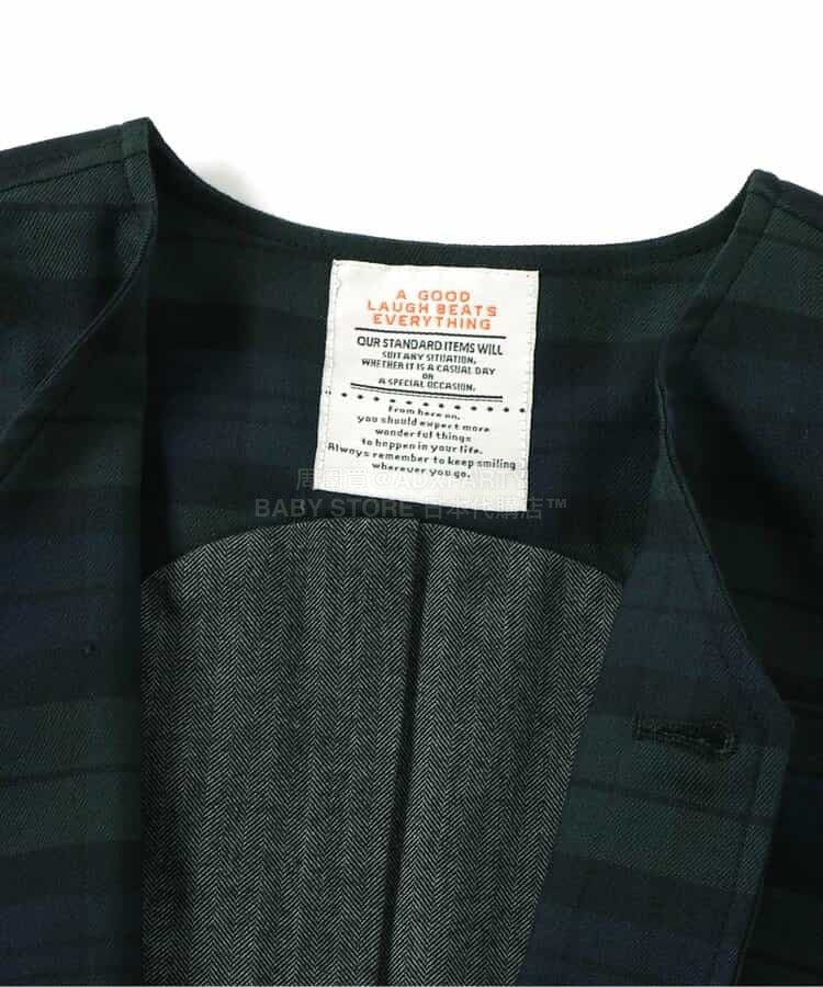 日本童裝 BREEZE 正裝背後心 90-130cm 男童款 冬季 OUTERWEAR 面試/宴會/表演