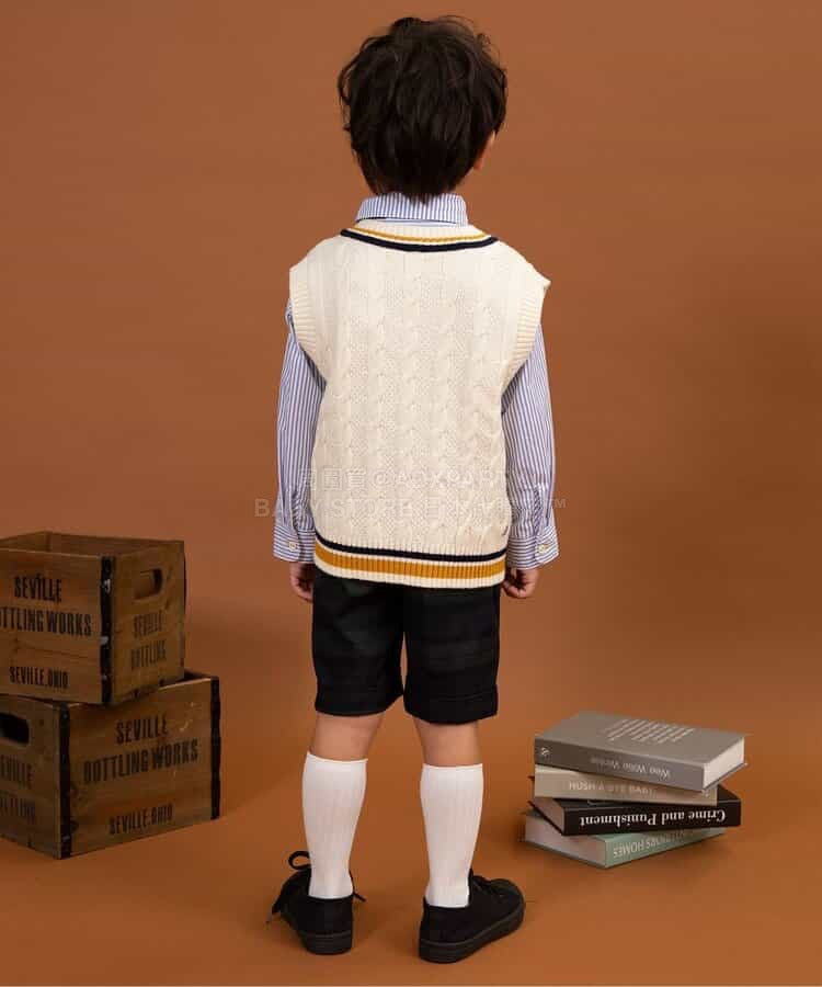 日本童裝 BREEZE 襯衫 90-130cm 男童款 冬季 TOPS 面試/宴會/表演