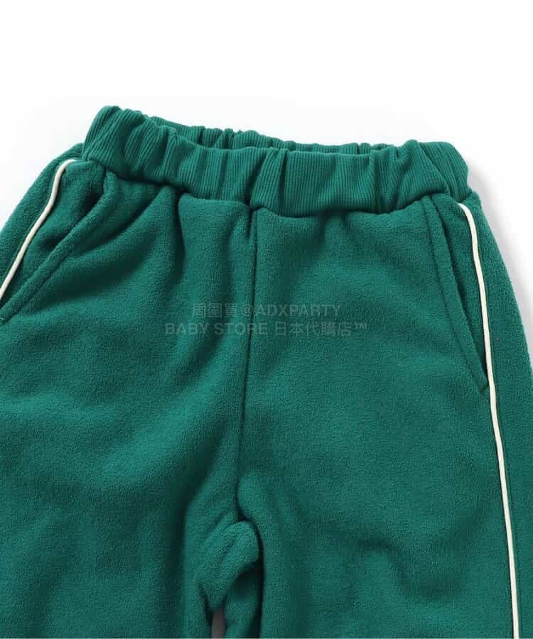 日本童裝 BREEZE 抓毛運動褲 80-140cm 男童款 冬季 PANTS  聖誕紅/新年紅