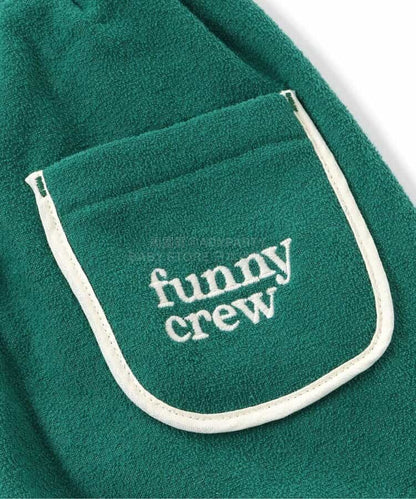 日本童裝 BREEZE 抓毛運動褲 80-140cm 男童款 冬季 PANTS  聖誕紅/新年紅