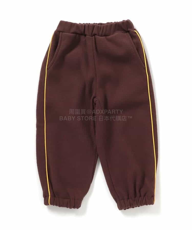 日本童裝 BREEZE 抓毛運動褲 80-140cm 男童款 冬季 PANTS  聖誕紅/新年紅